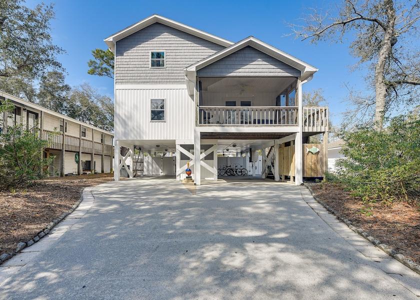 North Carolina Oak Island Interior Entrance