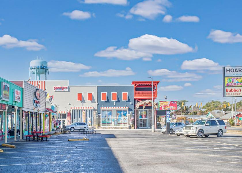 North Carolina Oak Island Shopping Arcade