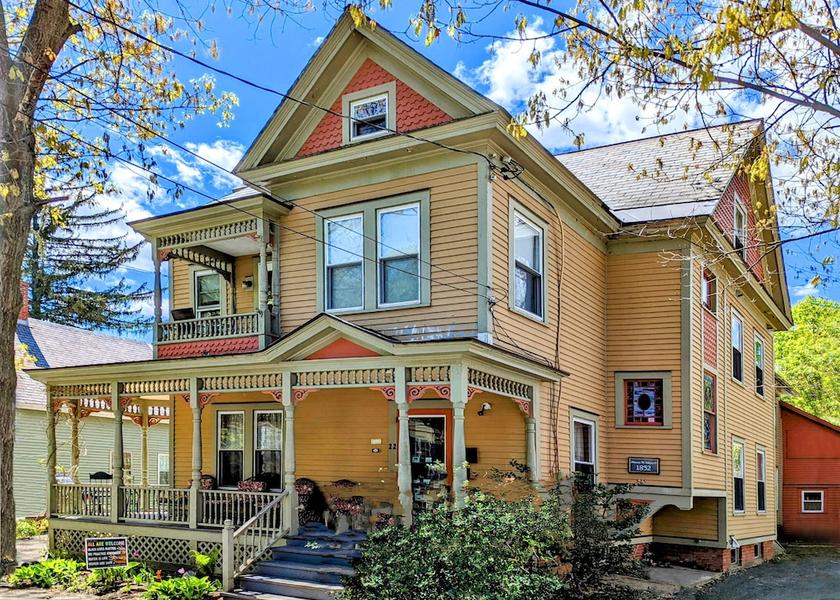 Massachusetts Shelburne Falls Facade