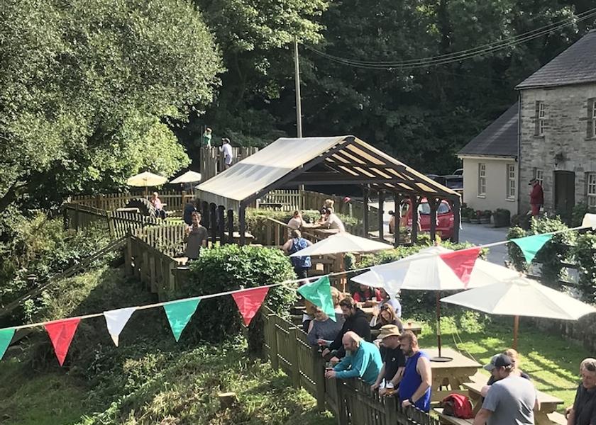 Wales Boncath Garden