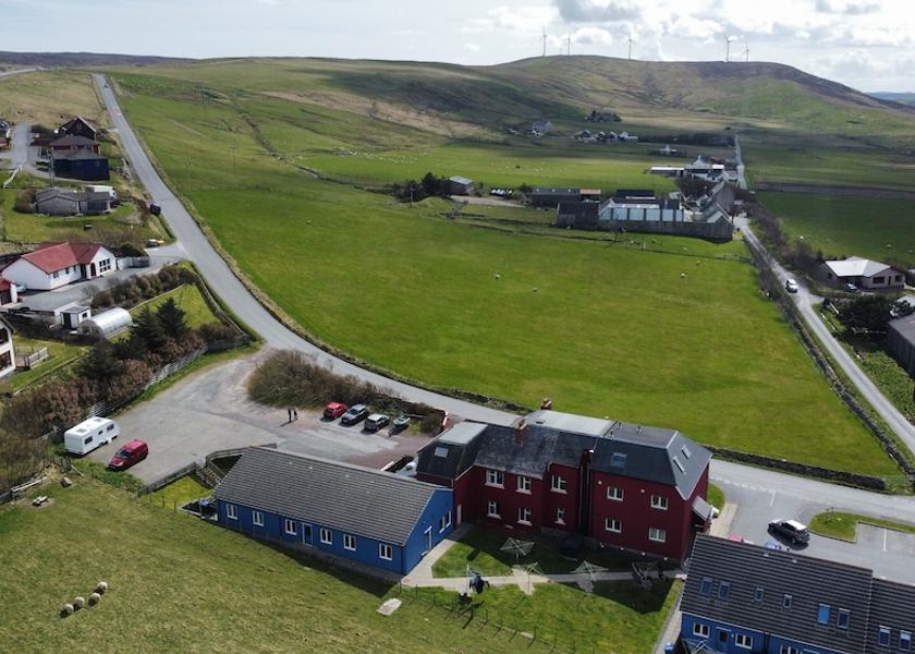 Scotland Gott Aerial View