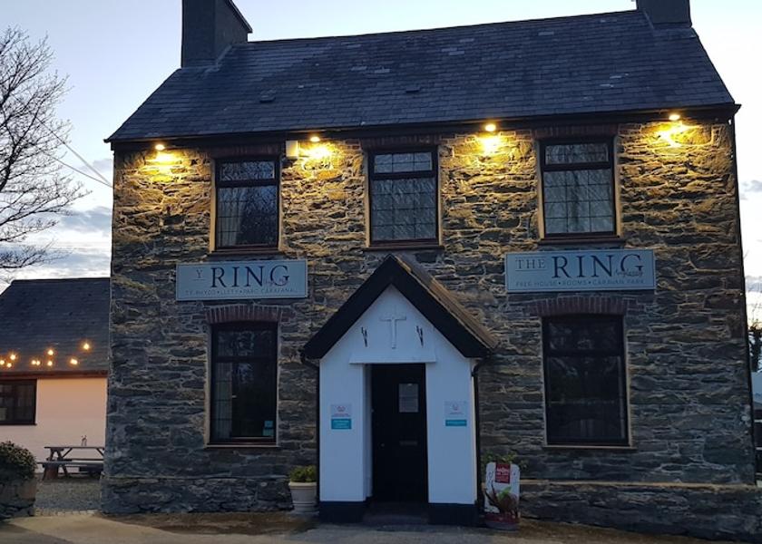 Wales Rhosgoch Facade