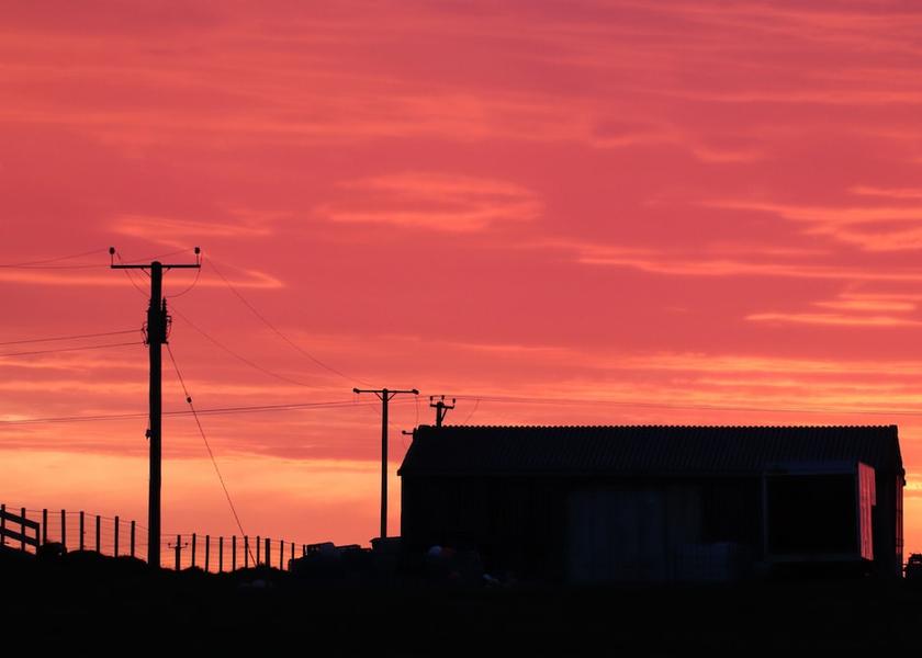 Scotland Tiree Island Exterior Detail