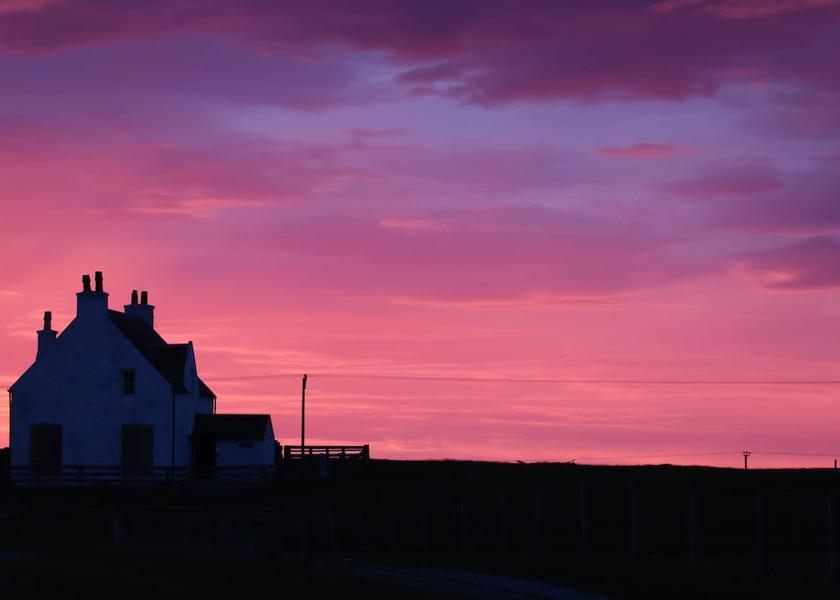 Scotland Tiree Island Exterior Detail