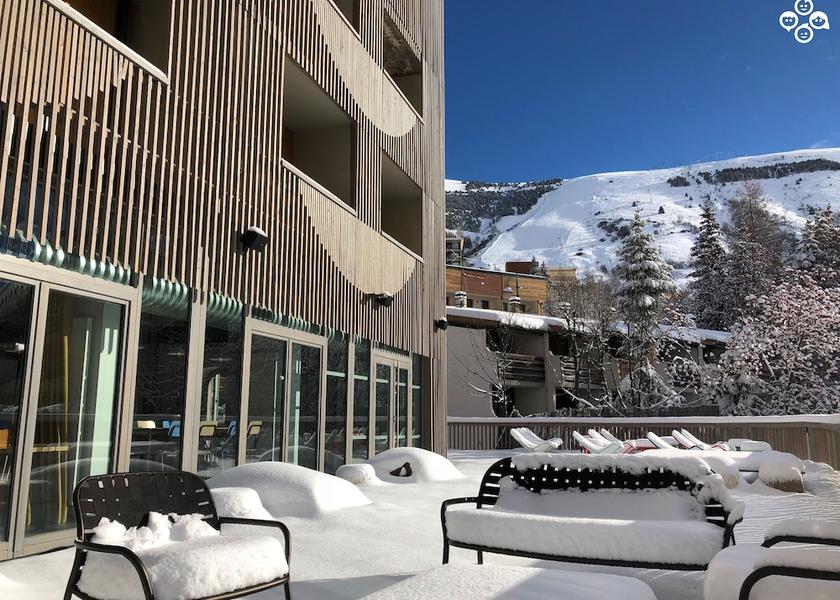 Auvergne-Rhone-Alpes Les Deux Alpes Terrace
