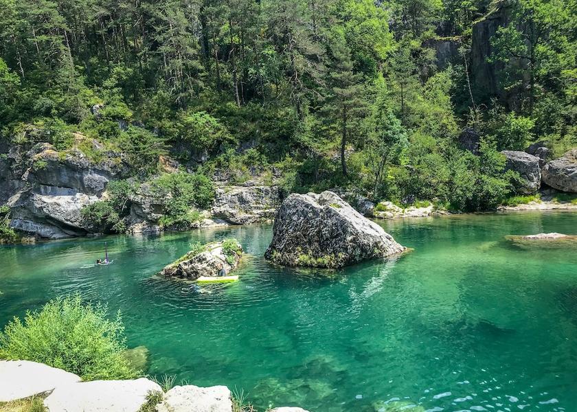 Occitanie Massegros Causses Gorges Lake
