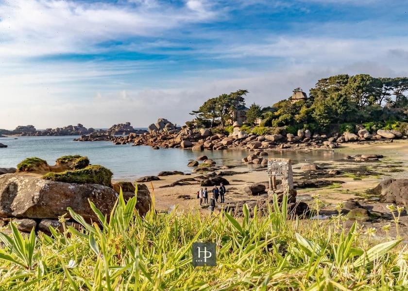 Brittany Perros-Guirec Beach