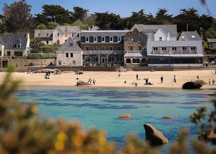 Brittany Perros-Guirec Front of property