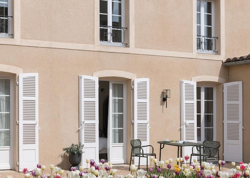 Bourgogne-Franche-Comte Paray-le-Monial Terrace