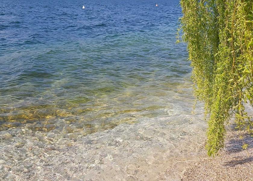 Veneto Brenzone sul Garda Beach
