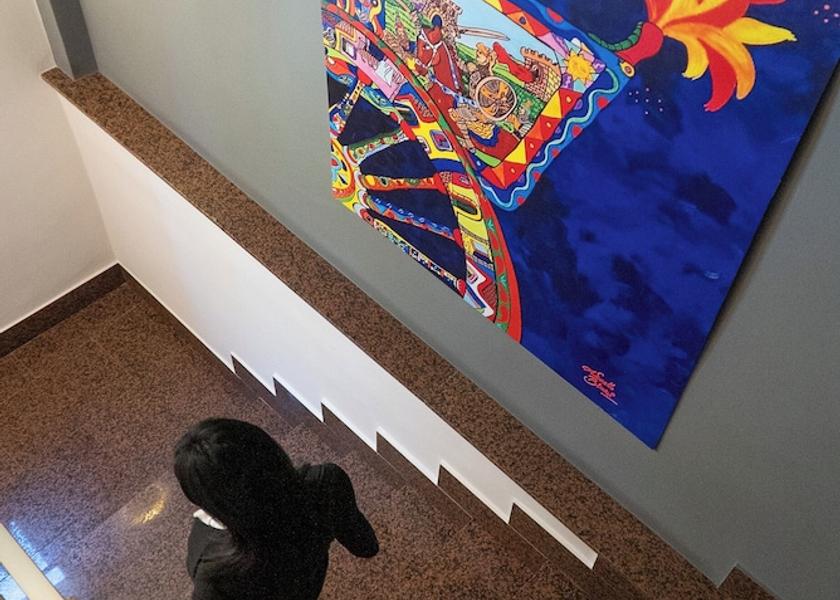 Sicily Canicatti Staircase