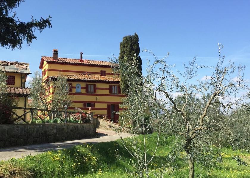 Tuscany Castelfranco Piandisco Exterior Detail