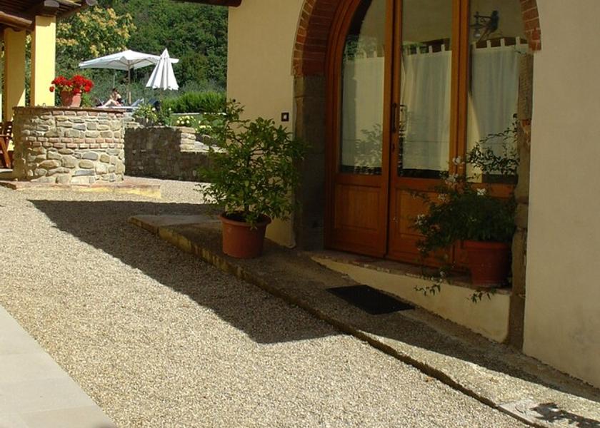 Tuscany Castelfranco Piandisco Exterior Detail