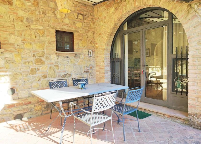 Tuscany Gambassi Terme Balcony