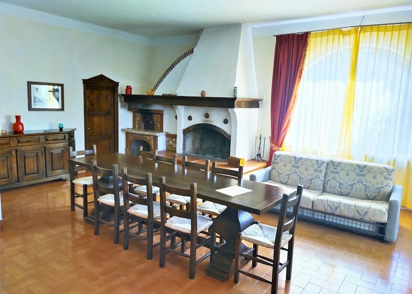 Tuscany Gambassi Terme Living Area