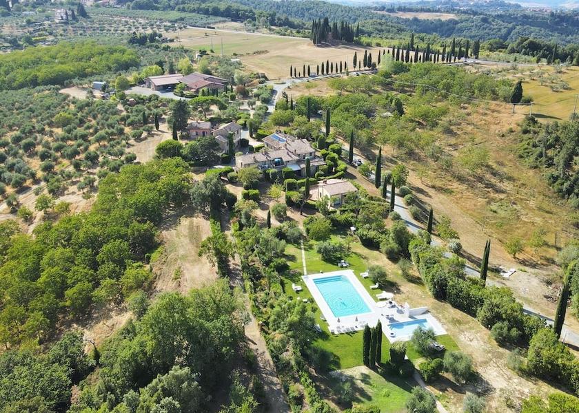 Tuscany Gambassi Terme View from Property