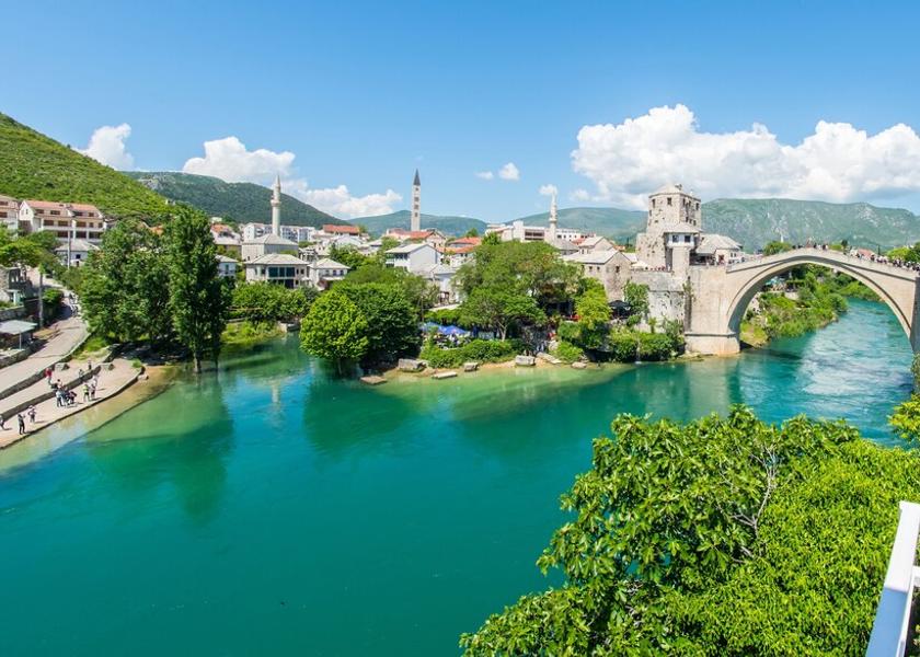 Herzegovina-Neretva Canton Mostar View from Property