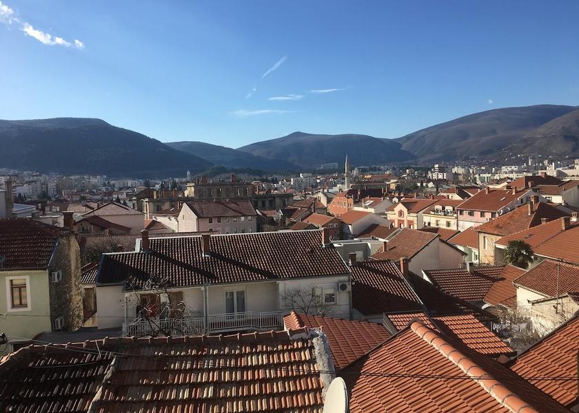 Herzegovina-Neretva Canton Mostar City View from Property