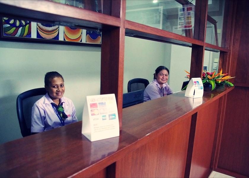  Port Moresby Check-in Check-out Kiosk