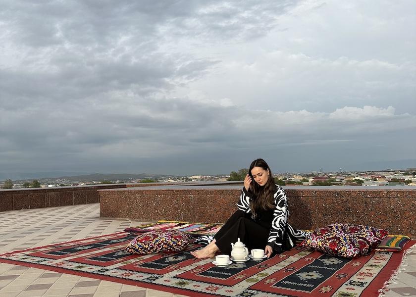 Samarkand Region Samarkand Rooftop terrace