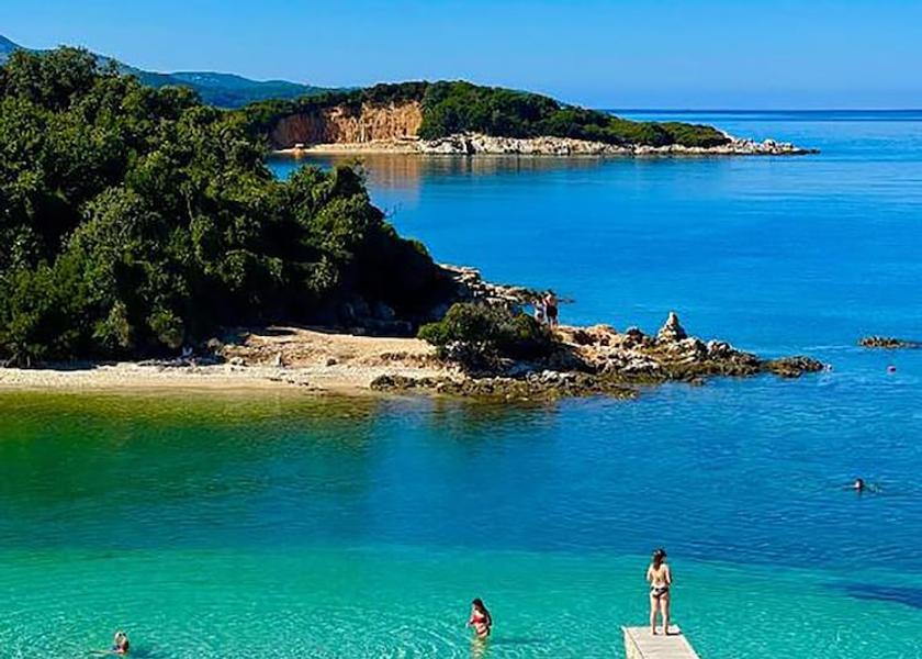 Vlorë County Ksamil Beach