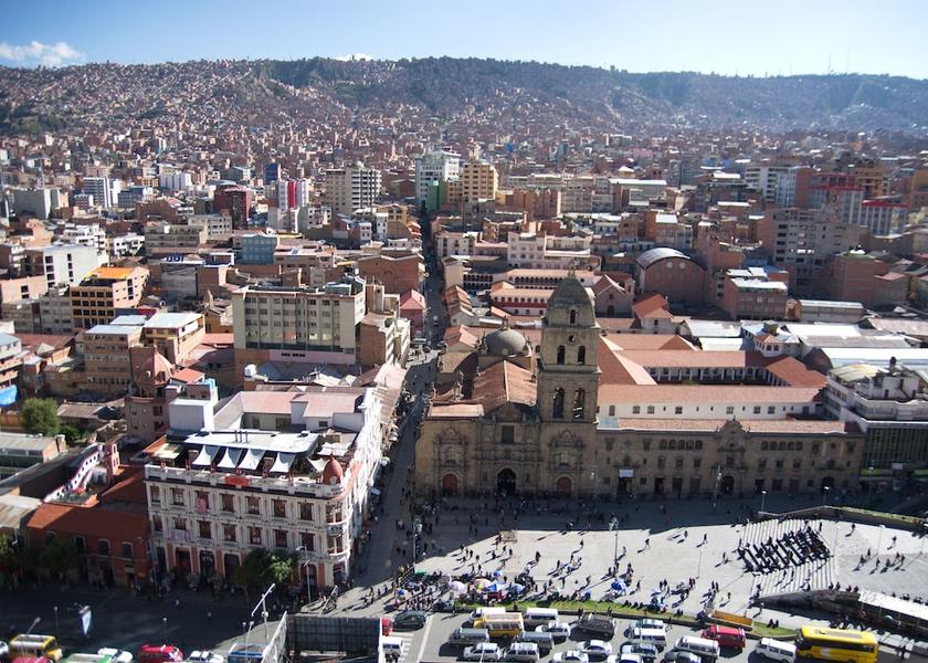 La Paz La Paz Land View from Property