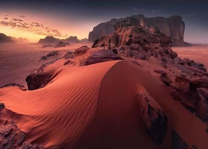 Aqaba Governorate Wadi Rum Aerial View