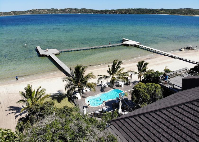  Praia do Bilene Aerial View