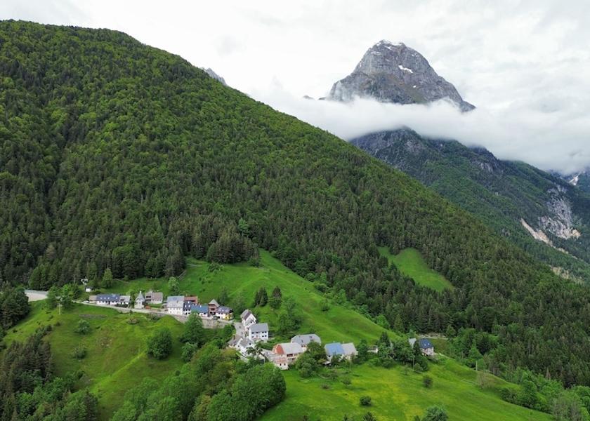  Bovec Aerial View