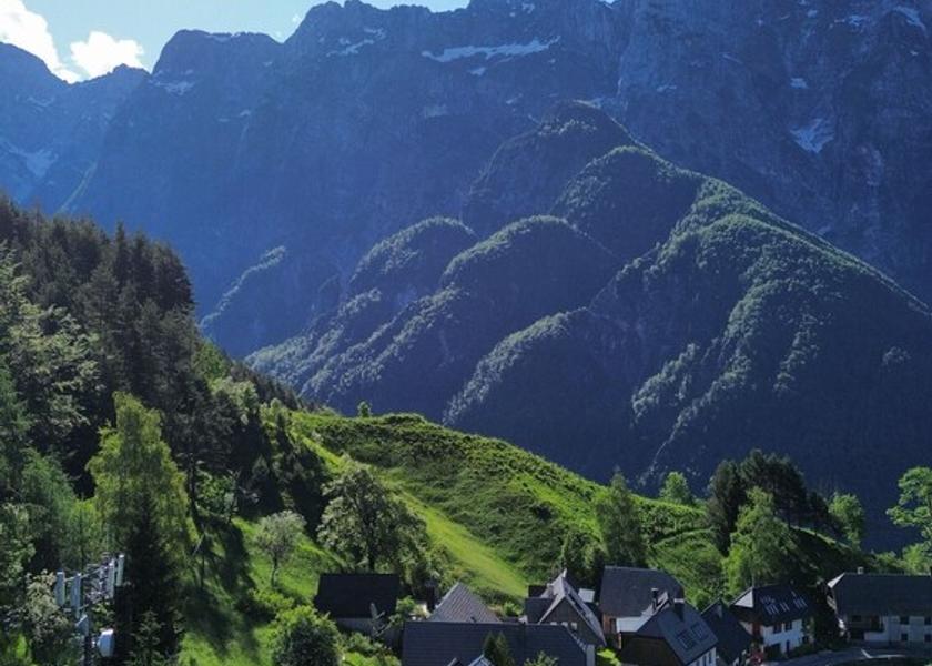  Bovec Aerial View