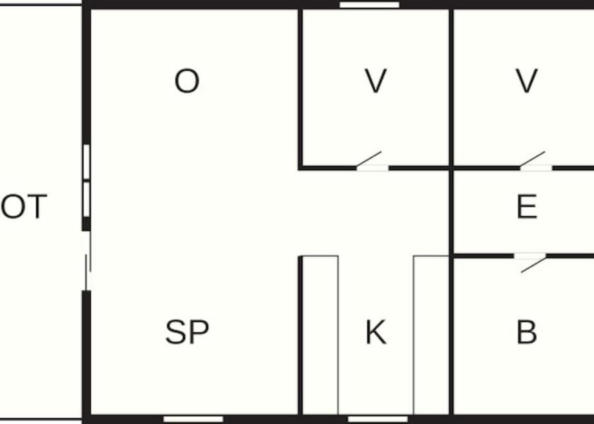 Room layout blue print