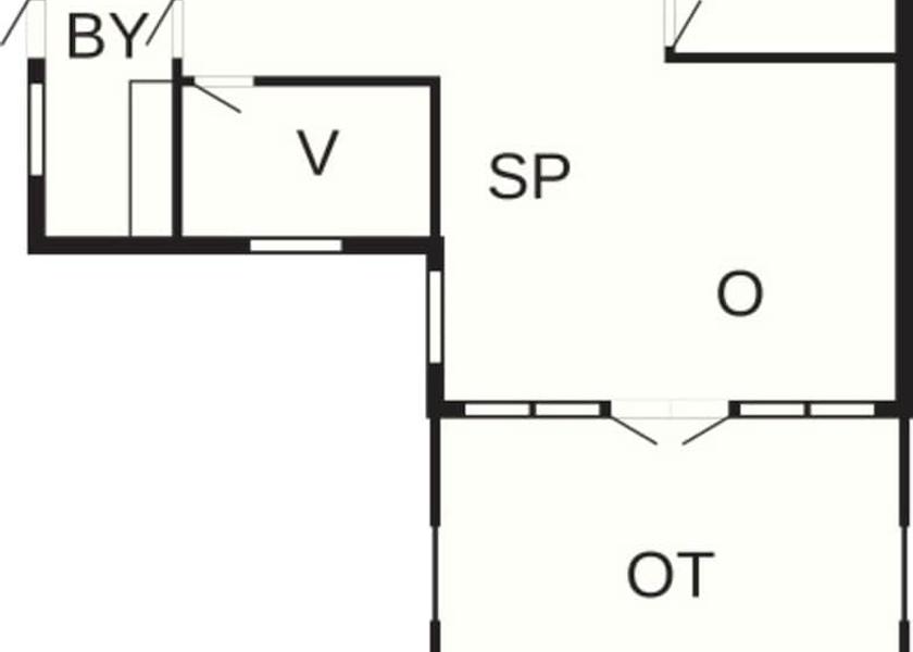 Sjælland Rodby Room layout blue print