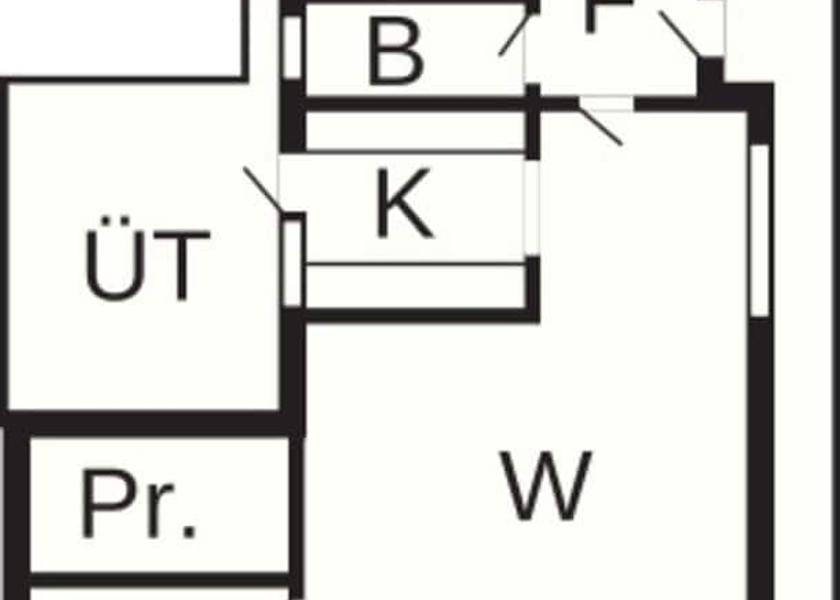 Syddanmark Faaborg Room layout blue print
