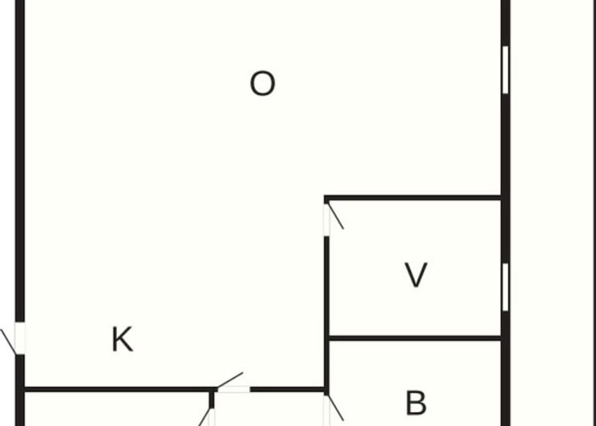 Syddanmark Middelfart Room layout blue print