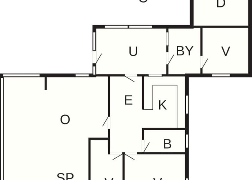 Room layout blue print