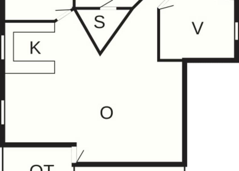 Midtjylland Tarm Room layout blue print