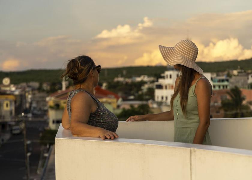 Galapagos Puerto Baquerizo Moreno Terrace