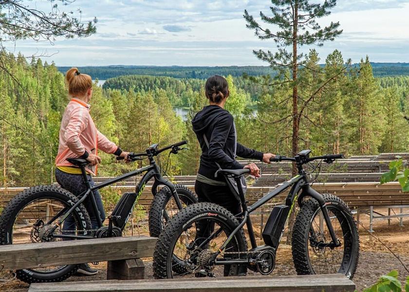 Eastern Finland Savonlinna Bicycling