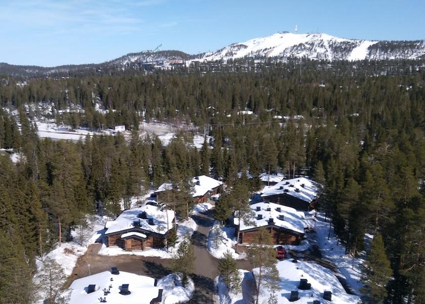 Oulu Kuusamo Aerial View