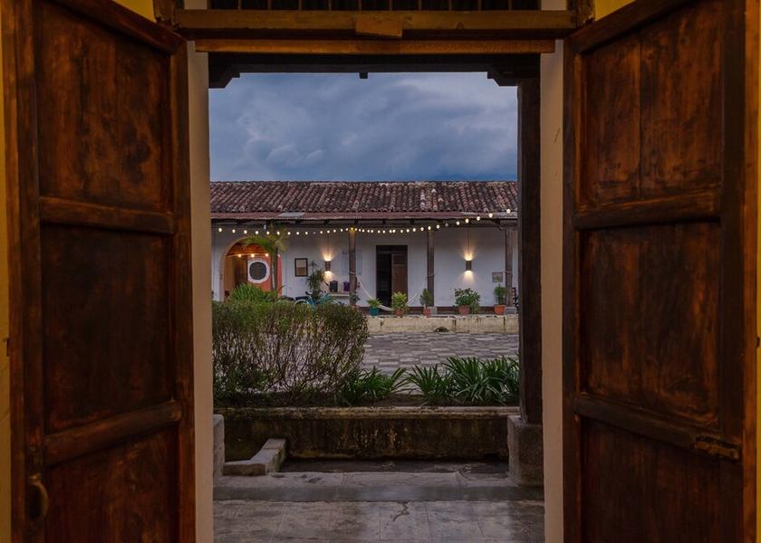 Sacatepequez Antigua Guatemala Interior Entrance