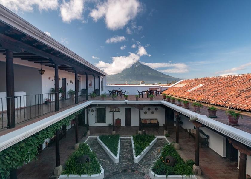 Sacatepequez Antigua Guatemala Interior Entrance