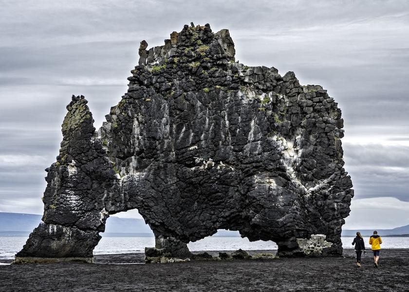 Northwest Region Hvammstangi Aerial View