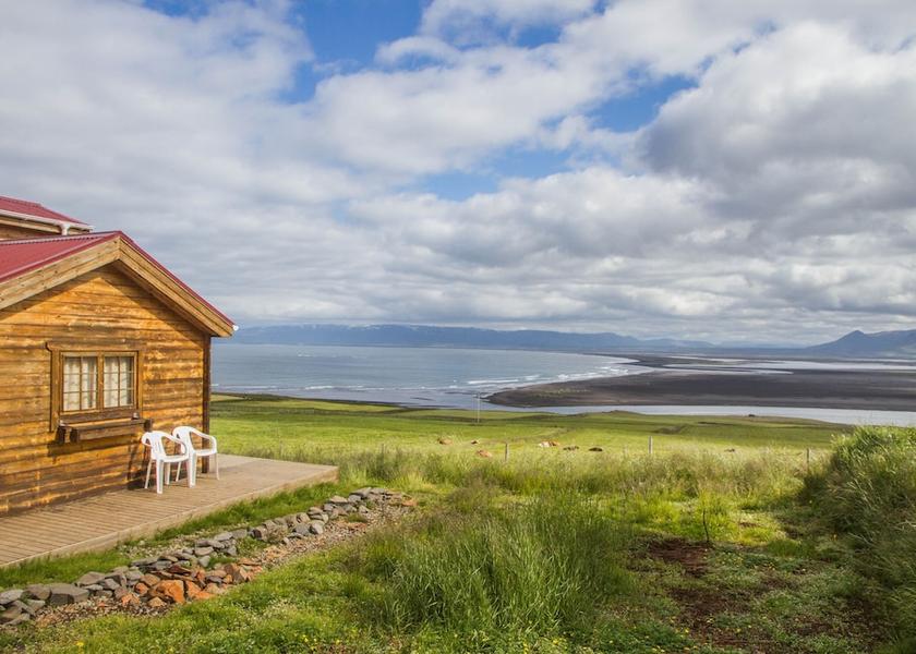 Northwest Region Hvammstangi Land View from Property