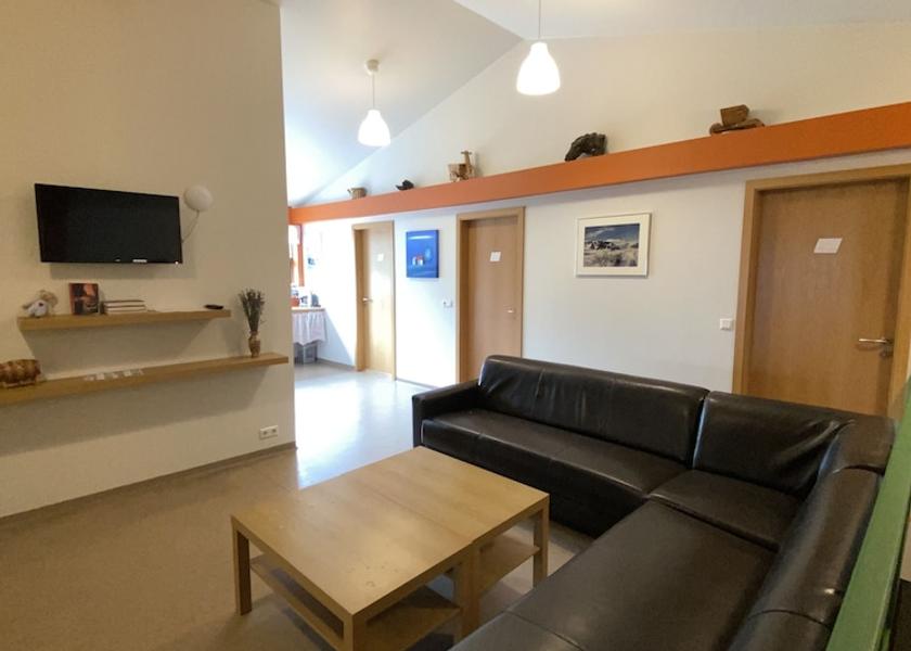 South Iceland Kirkjubaejarklaustur Interior Entrance