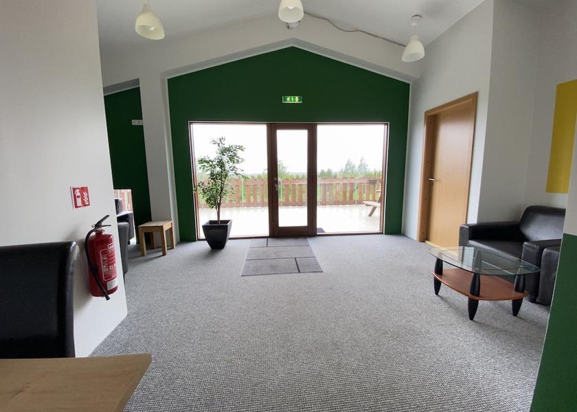 South Iceland Kirkjubaejarklaustur Terrace