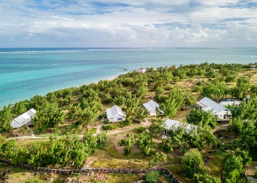 MU Rodrigues Island Aerial View