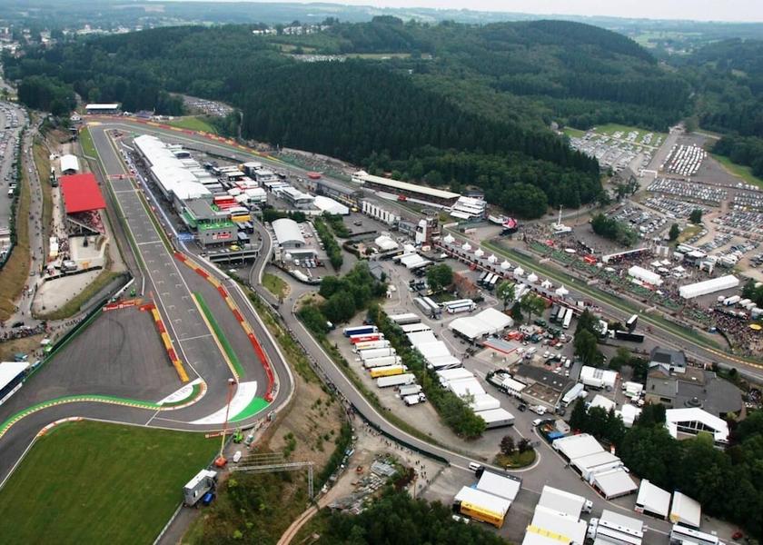 Walloon Region Spa Aerial View
