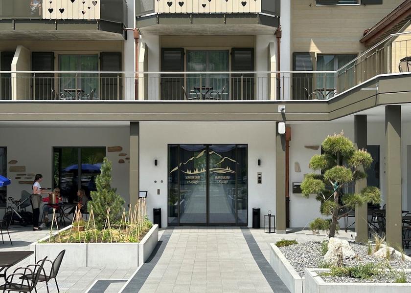 Canton of Fribourg Chatel-Saint-Denis Facade