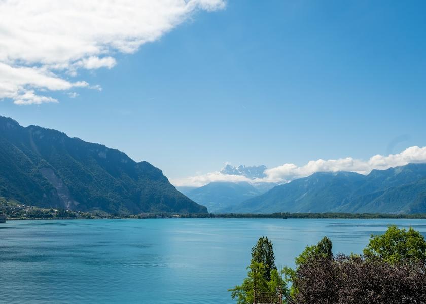 Canton of Vaud Montreux Lake