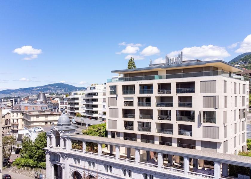 Canton of Vaud Montreux Exterior Detail